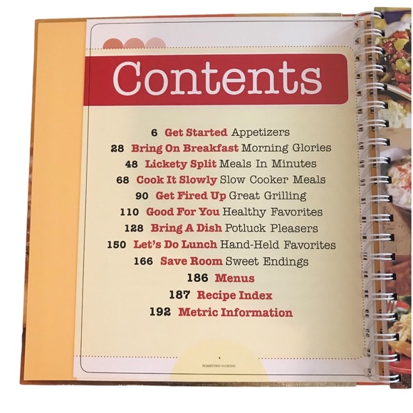 Family Circle Hometown Cooking Cookbook Hardback Spiral Wire Bound Vintage - Picture 2 of 10